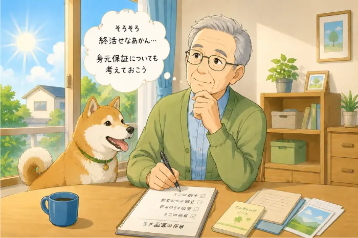 三木市で身元保証の相談先を探す際に支援内容や料金、契約前の確認事項を整理している画像