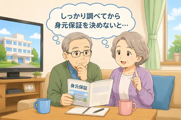 加西市で身元保証の契約内容や支援体制を確認しながら慎重に判断する高齢者の画像