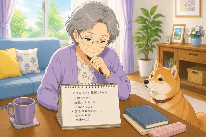 たつの市で身元保証を相談する前に、生活状況や不安を整理して準備するポイントを解説する画像